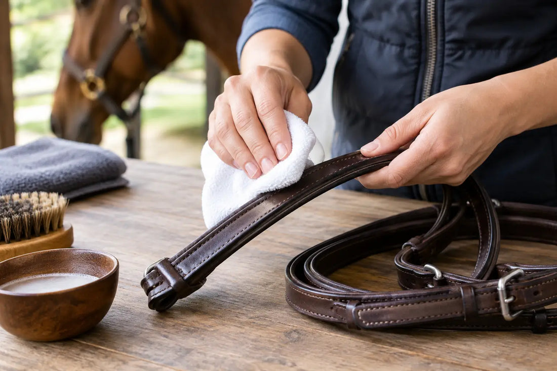 How to Clean Leather Reins Without Drying Them