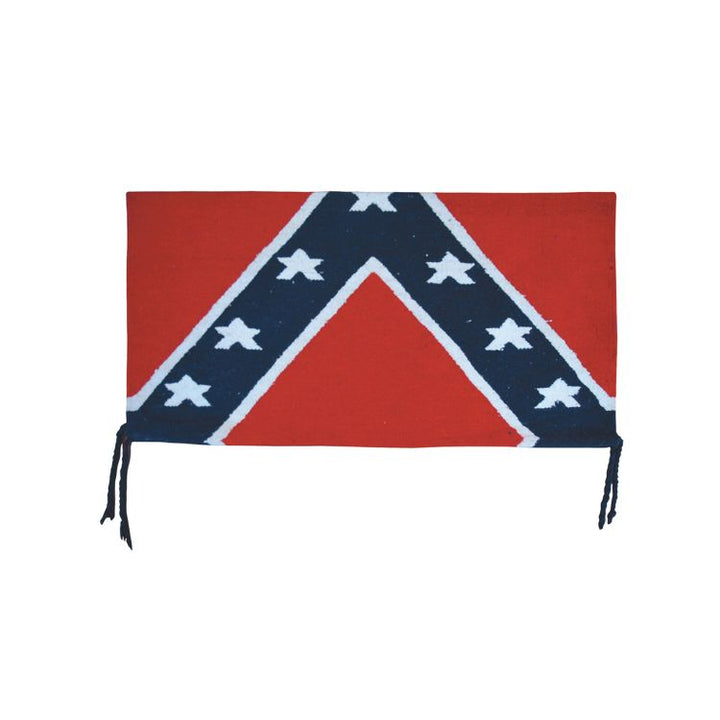 Lakota Navajo-Satteldecke mit Südstaatenflagge