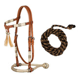 Bosal-Zaumzeug von Pool mit Zügeln aus Rosshaar