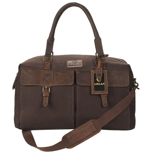Ariat canvas duffle bag