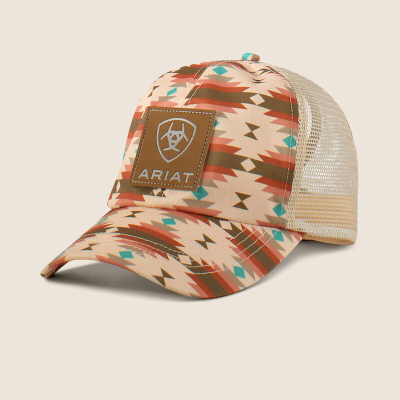 Ariat southwest print logo patch Kappe für Damen