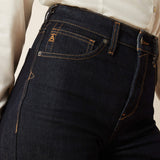 Ariat ultra high rise countryside wide leg jean for ladies