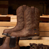 Ariat riveter pull on waterproof composite toe waterproof boots ladies