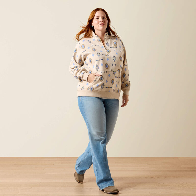 Ariat Sapphire 1/2 Zip Sweatshirt