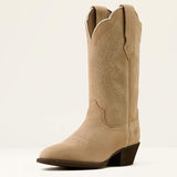 Botte western stretch fit Ariat Heritage R Toe pour femme