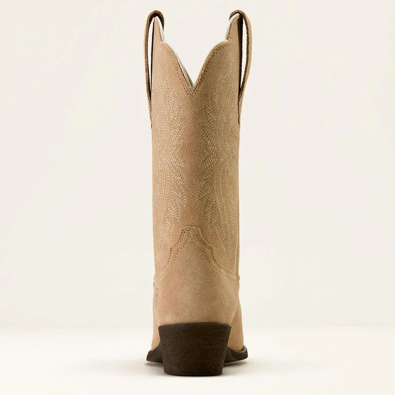 Botte western stretch fit Ariat Heritage R Toe pour femme