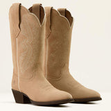 Botte western stretch fit Ariat Heritage R Toe pour femme