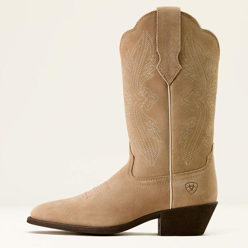 Botte western stretch fit Ariat Heritage R Toe pour femme