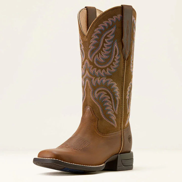 Ariat cattle caite wide square toe  Westernstiefel für Damen