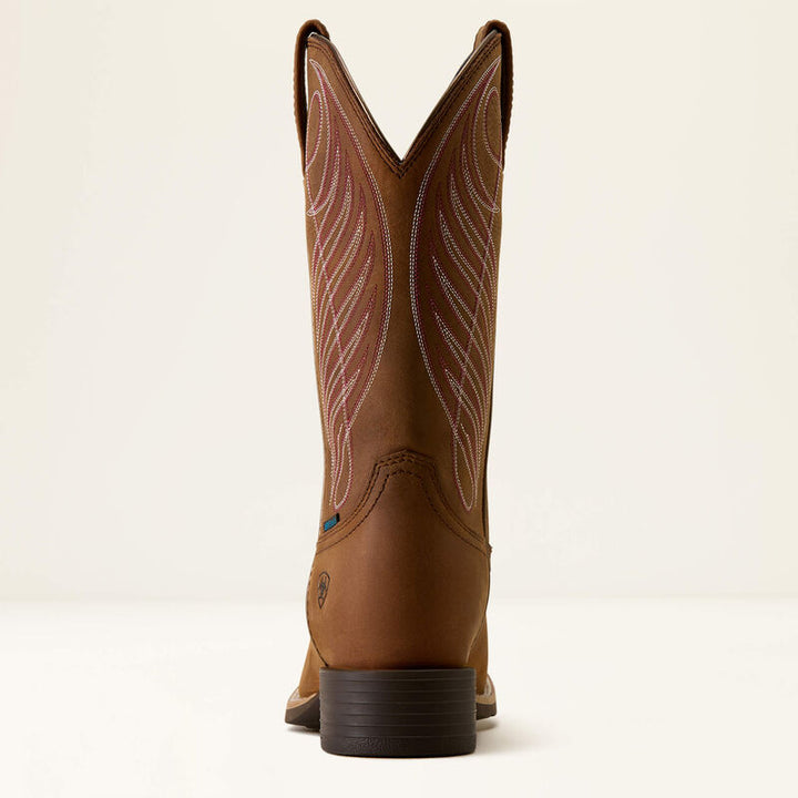 Ariat Roundup waterdichte westernlaars met brede vierkante neus voor dames