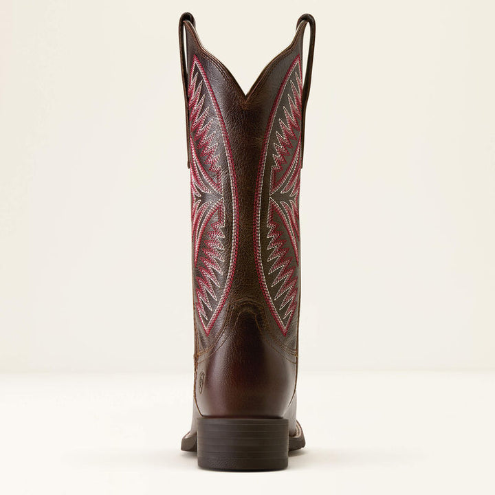 Ariat Round Up Ruidoso Westernlaars met brede vierkante neus voor dames
