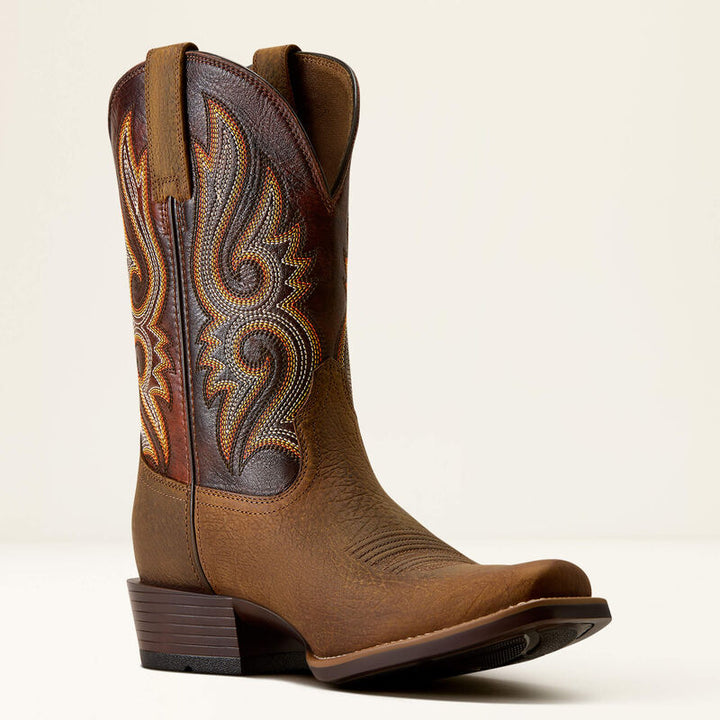 Ariat Stonebrook smalle westernlaars met cutter-toe voor heren