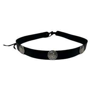 American hat makers concho band buffalo black
