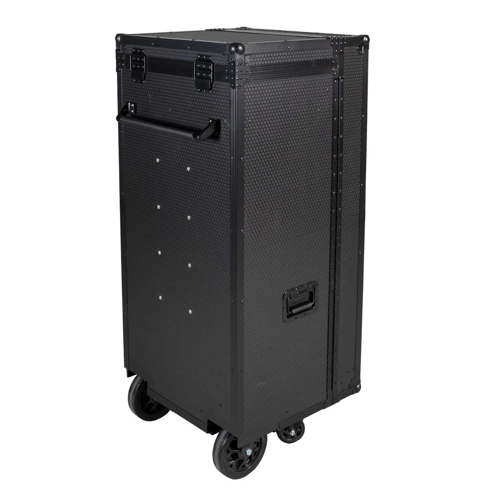 Equestro black hardware saddle cabinet ETS 02101
