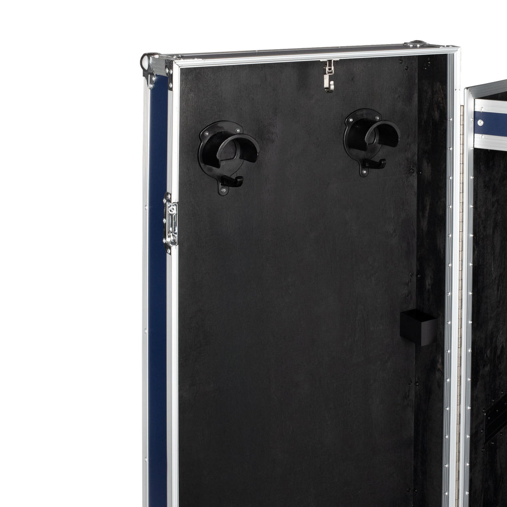 Equestro silver hardware saddle cabinet ETS 02102