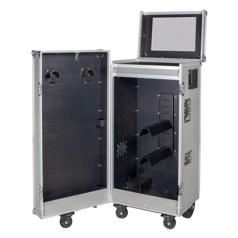 Equestro silver hardware saddle cabinet ETS 02102