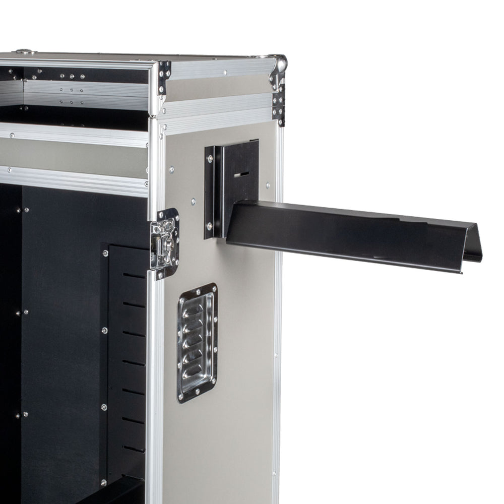 Equestro silver hardware saddle cabinet ETS 02102