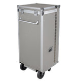 Equestro silver hardware saddle cabinet ETS 02102
