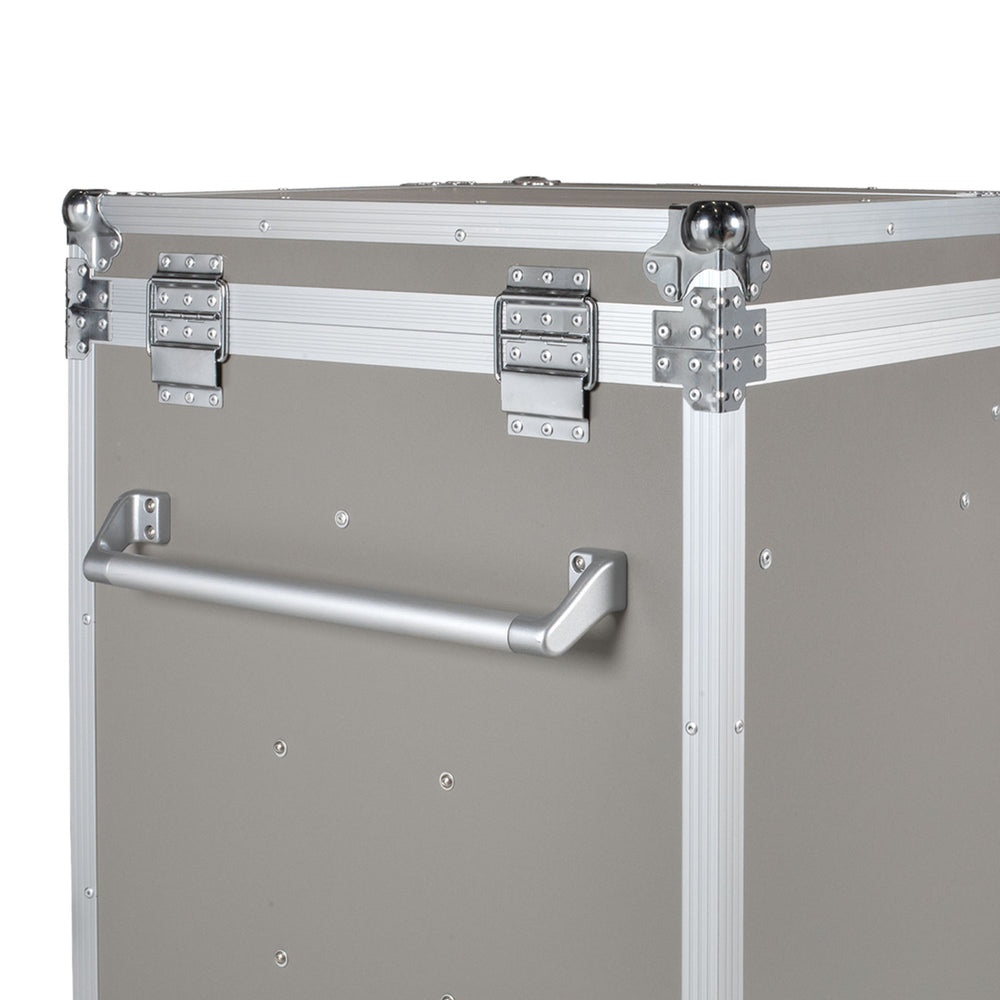 Equestro silver hardware saddle cabinet ETS 02102