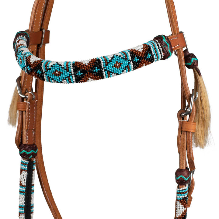 Pool's Navajo Perlen Westernzaumzeug