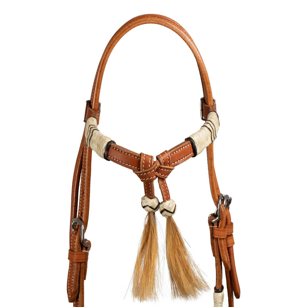 Bosal-Zaumzeug von Pool mit Zügeln aus Rosshaar