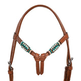 Bosal-Zaumzeug von Pool mit Baumwoll-Mecate-Zügeln PLH01019