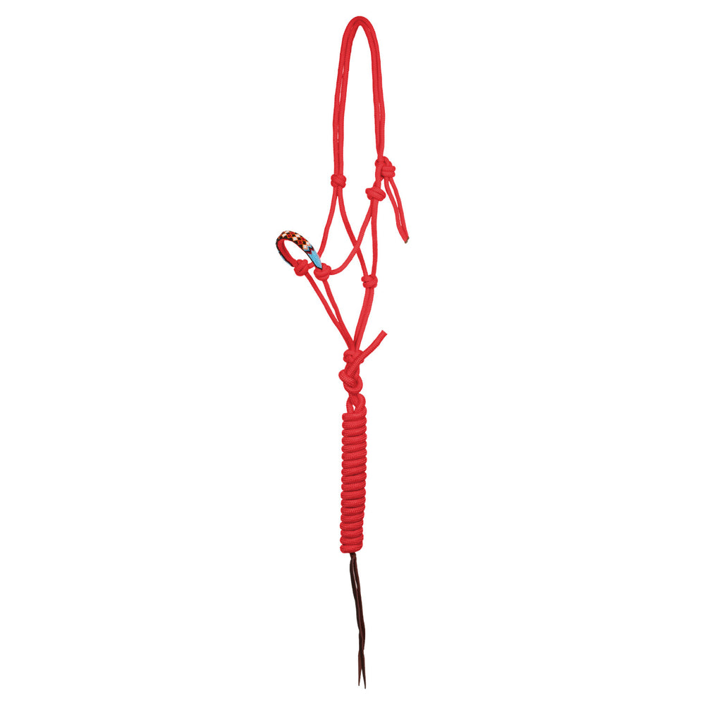 Pool's knotted halter with lead PLH03010