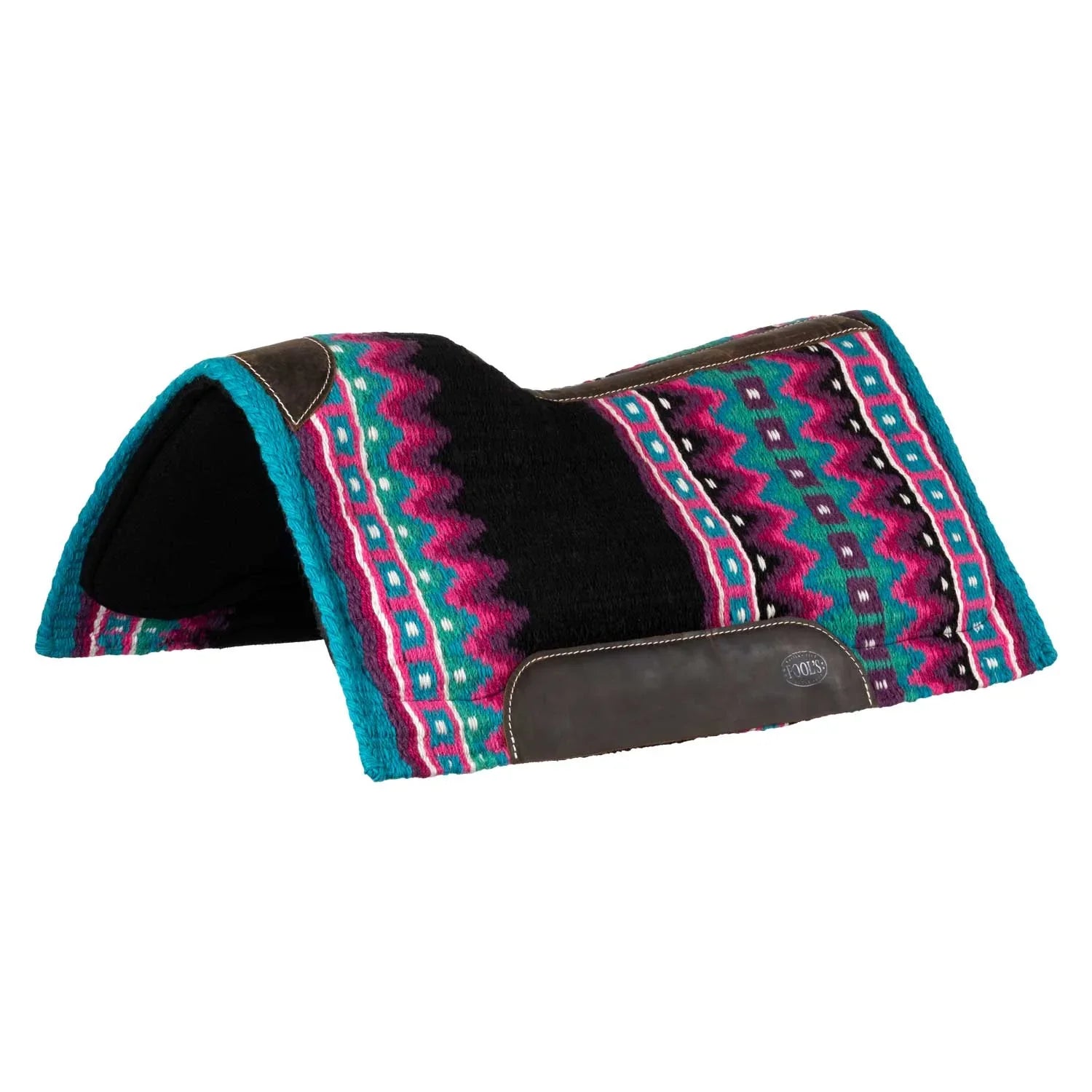 Pool's western wool top felt saddle pad 34' x 36' PLH09007