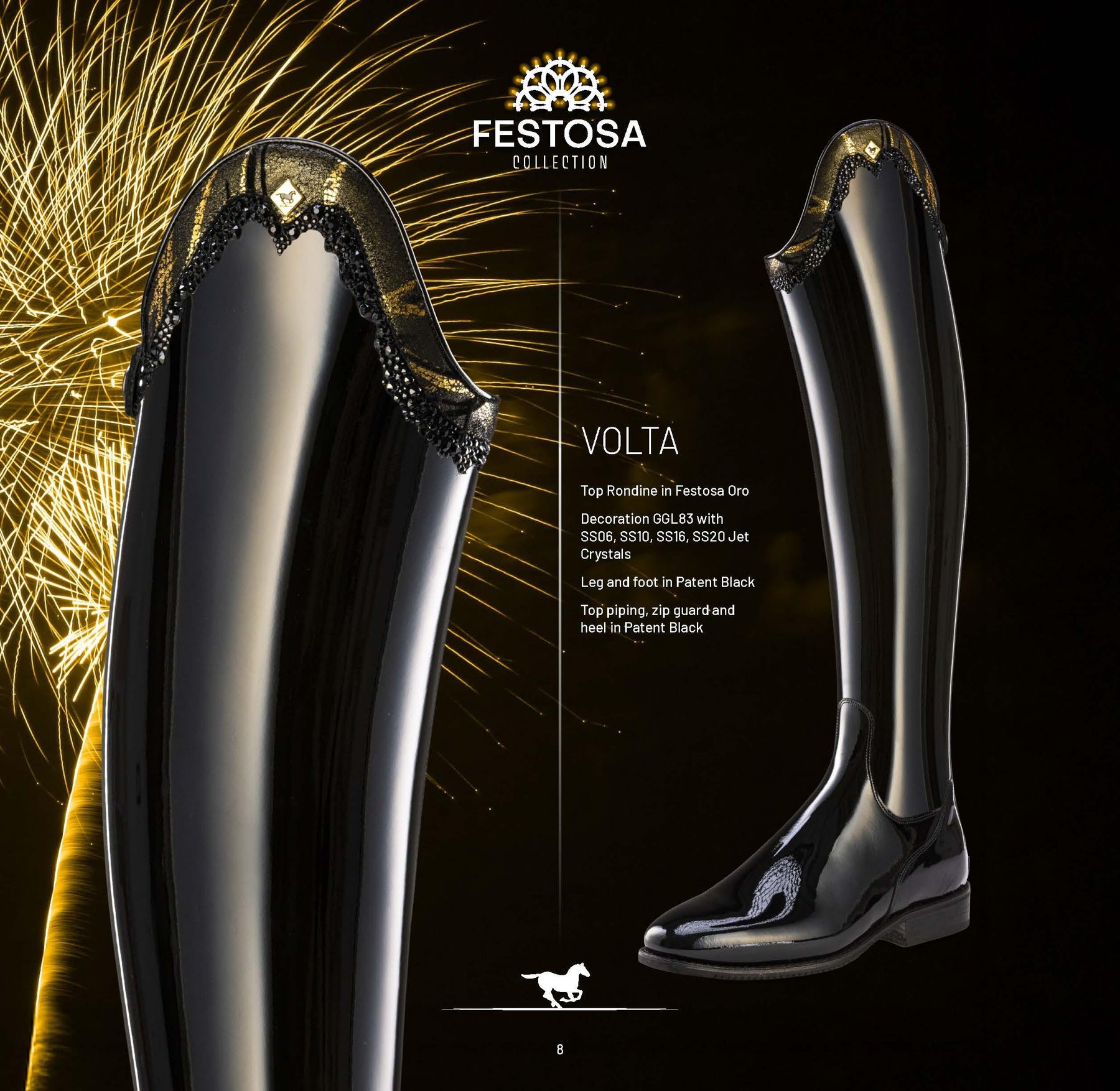 De Niro bottes de dressage Volta  festosa